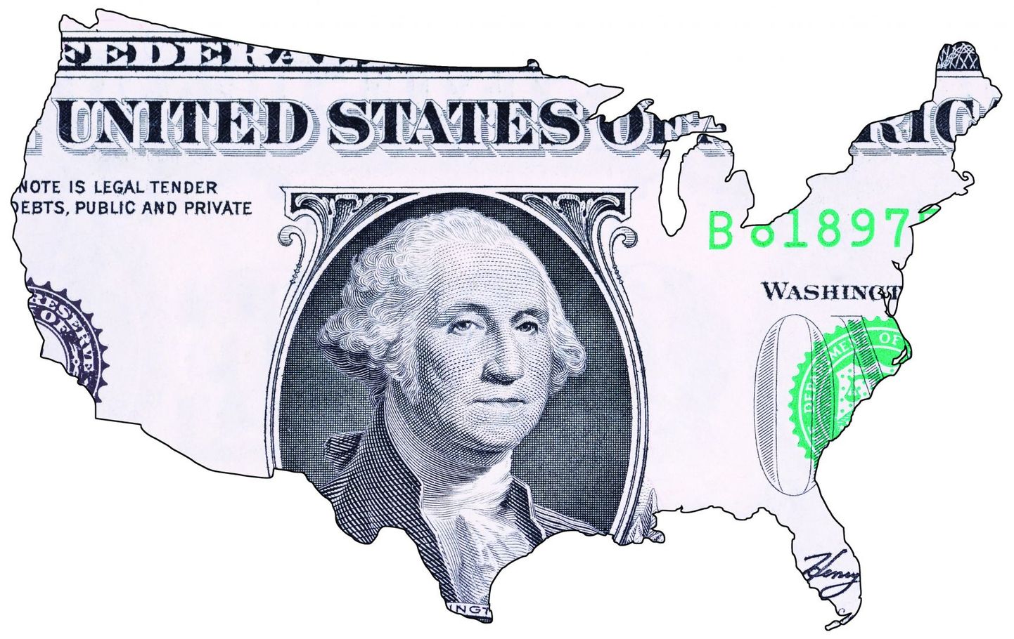 USA dollar pole ainus käibelolev raha Ühendriikides.
