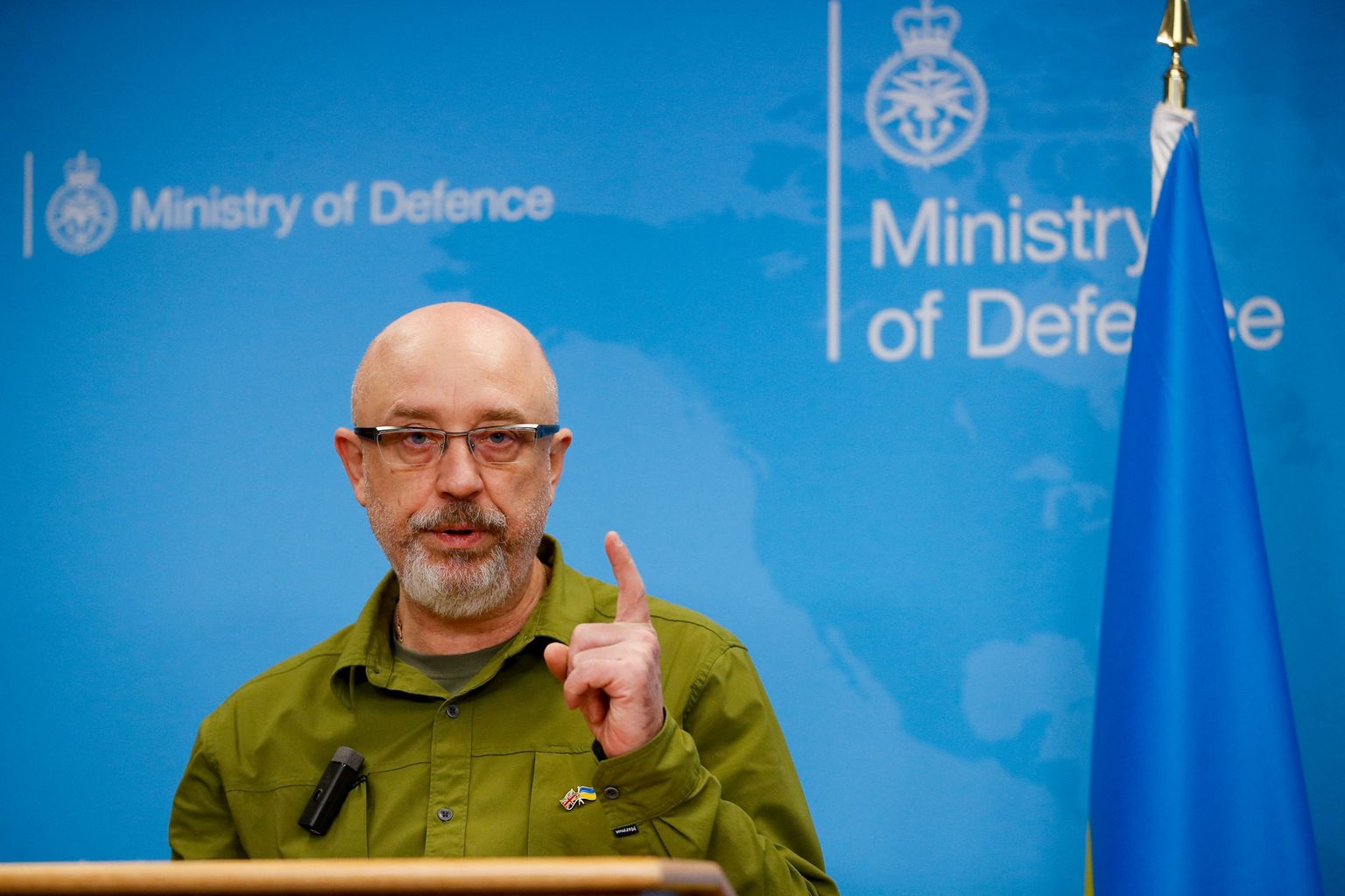 Ukraina kaitseminister Oleksii Reznikov.