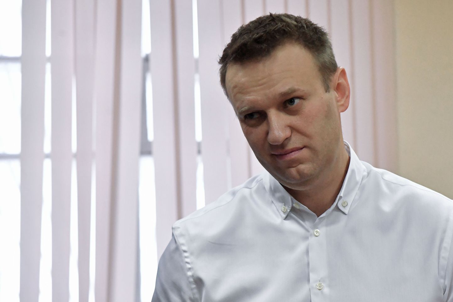 Aleksei Navalnõi Kirovi kohtus.