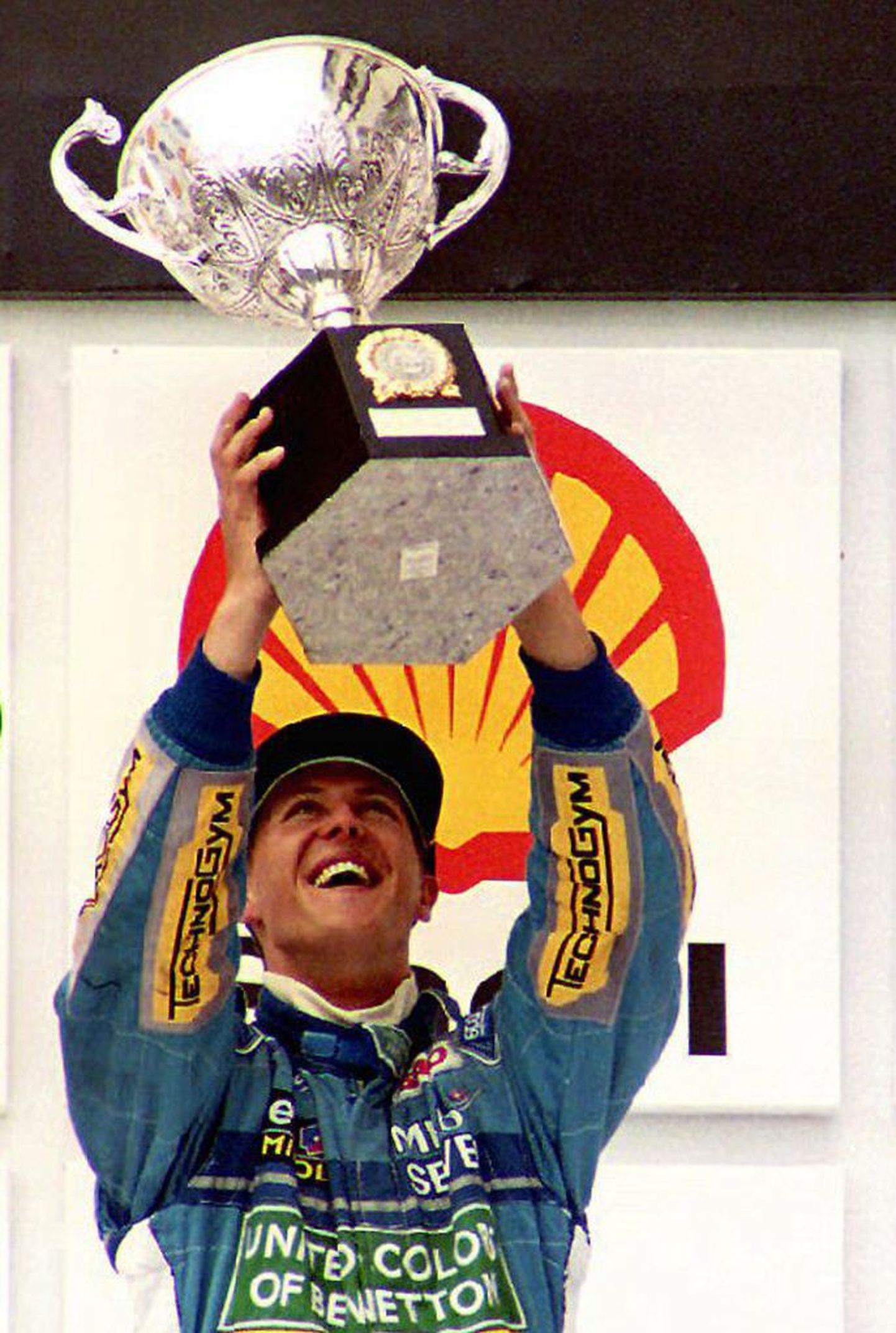 Michael Schumacher 1994. aastal Benettoni värvides