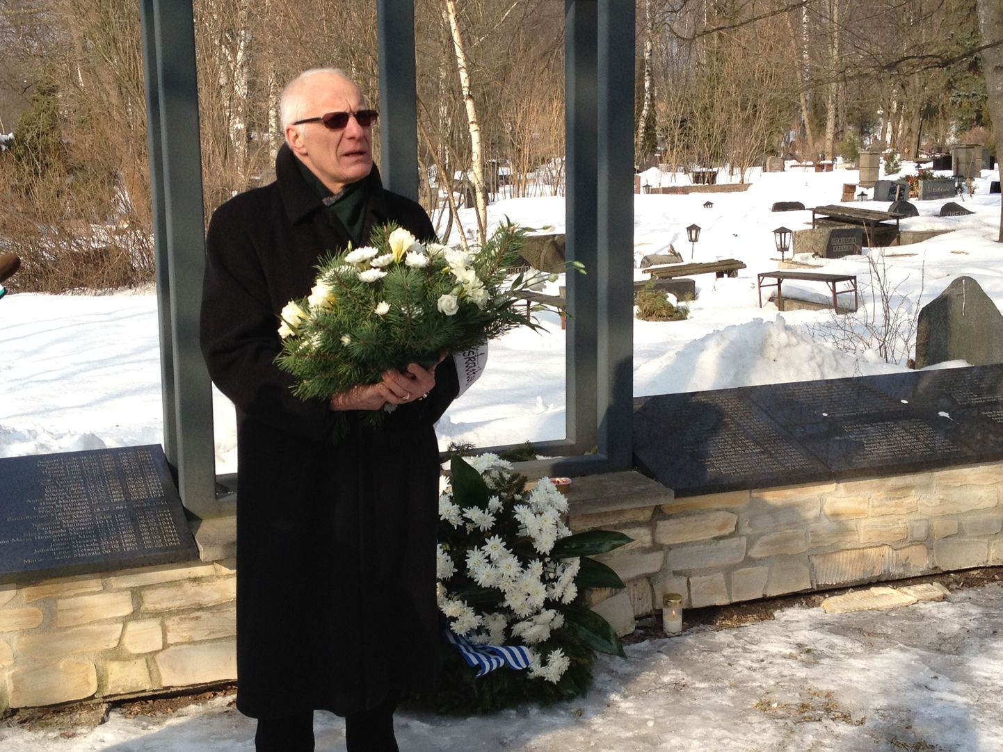 Muinsuskaitse Seltsi esimees Jaan Tamm. Just muinsuskaitse algatas 1989. aastal pommitamisohvrite mälestusüritused.