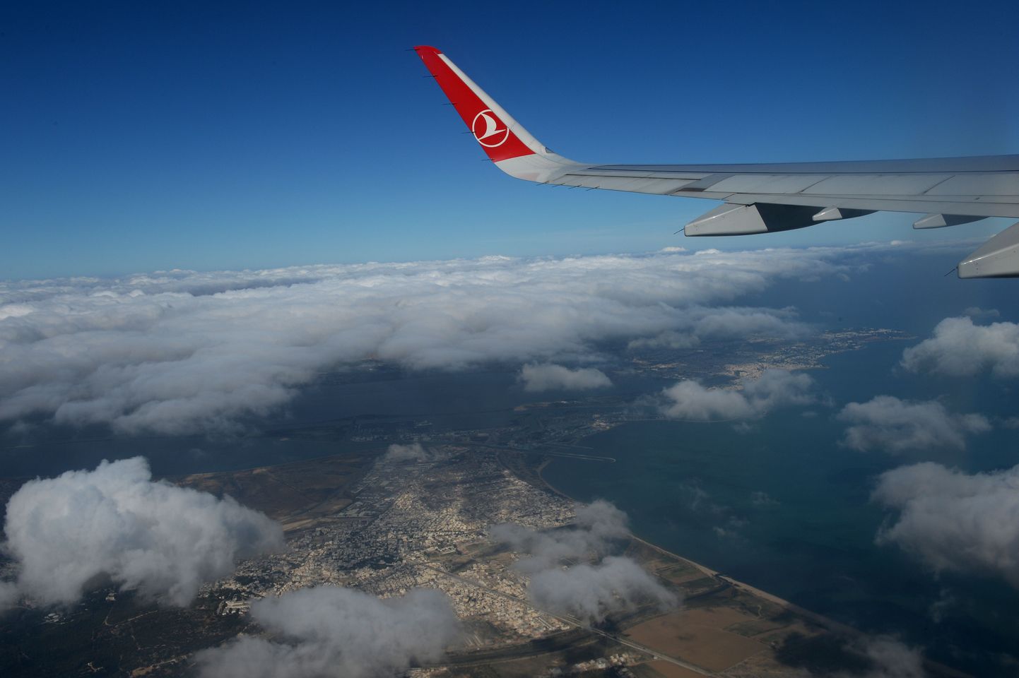 Turkish Airlines'i lennuk.