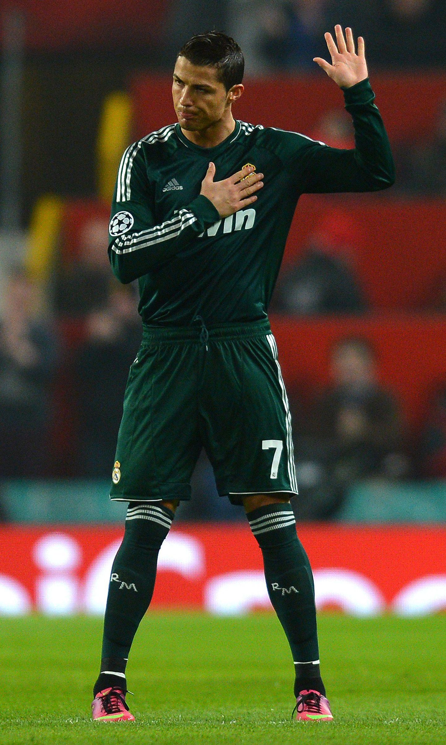 Cristiano Ronaldo pärast võiduvärava löömist