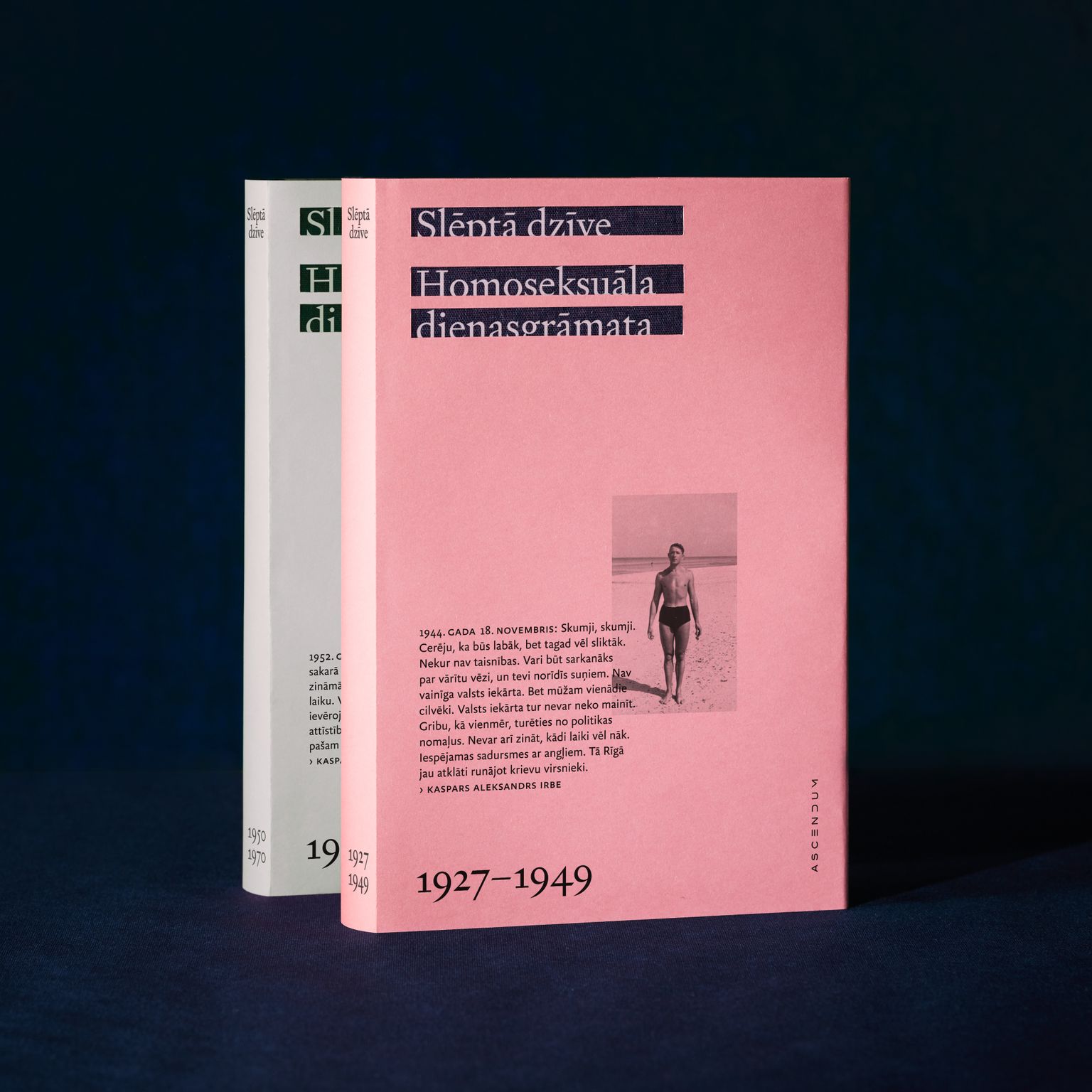 Grāmatas "Slēptā dzīve. Homoseksuāļa dienasgrāmatas 1927-1949" vāks