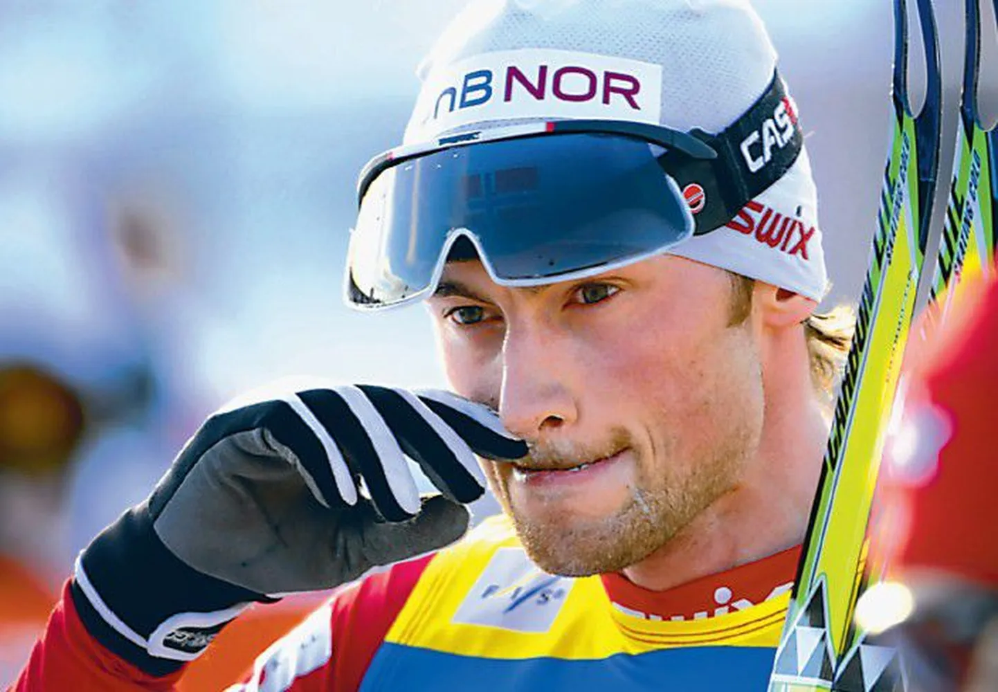 Норвежский лыжник, двукратный олимпийский чемпион 2010 года в командном спринте и в гонке на 50 км классическим стилем, четырехкратный чемпион мира Петтер Нортуг.