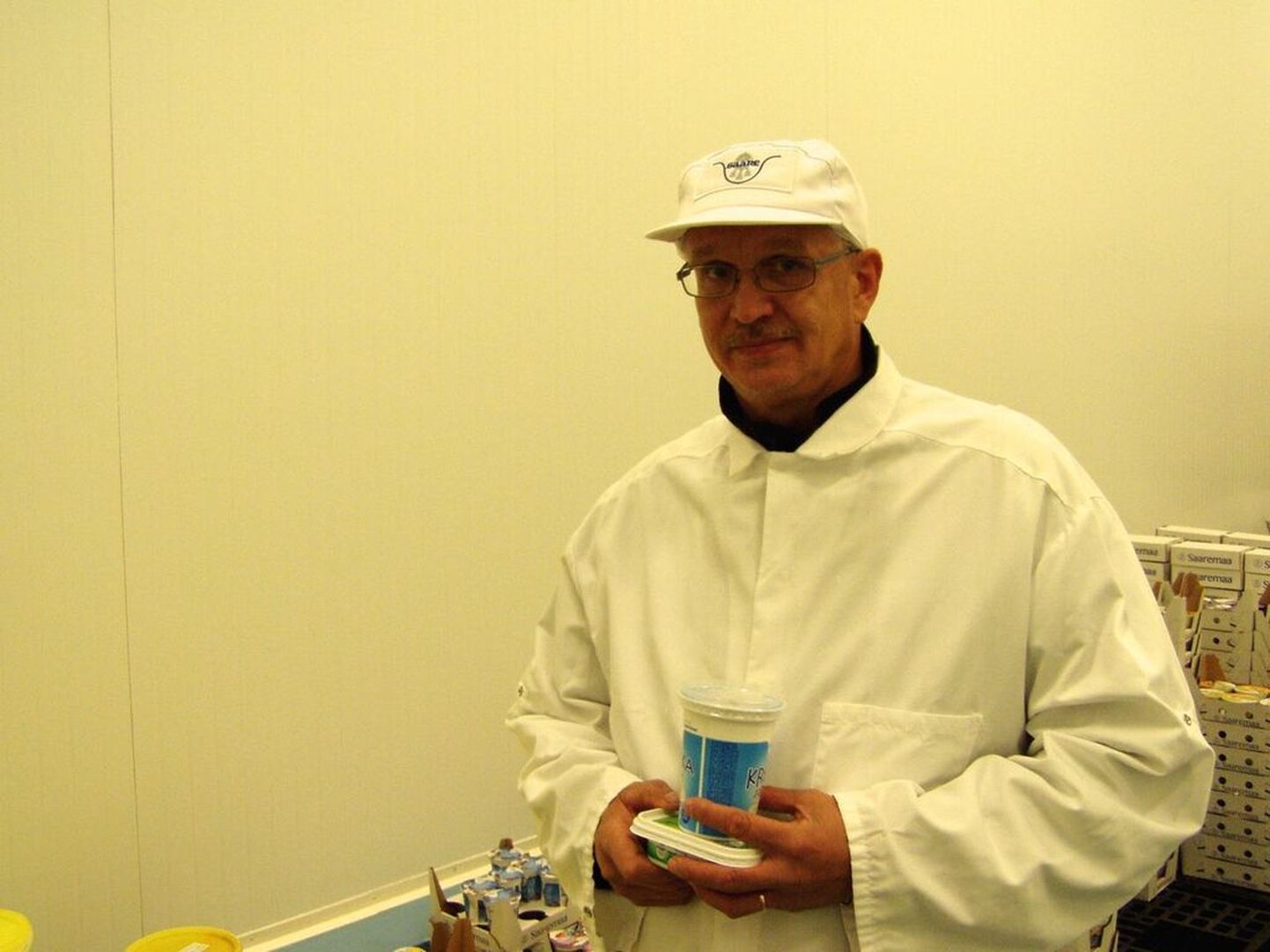 Saaremaa Delifoodi tootmisjuht Marko Mägi panustab tootearendusse.