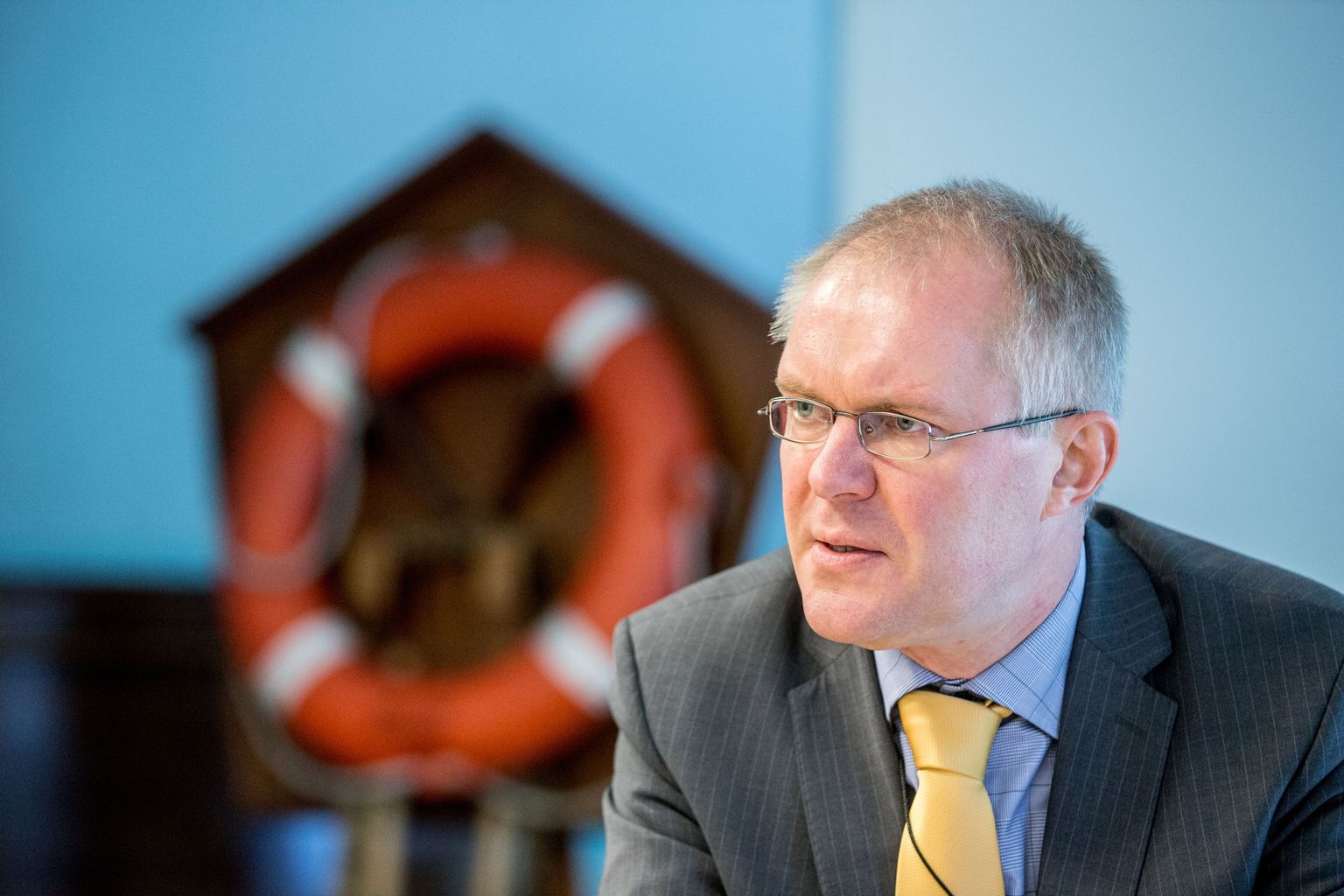 Kaitseminister Hannes Hanso.