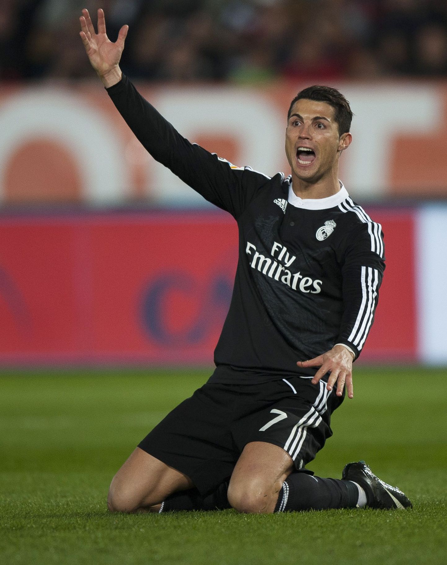 Cristiano Ronaldo nõuab penaltit.