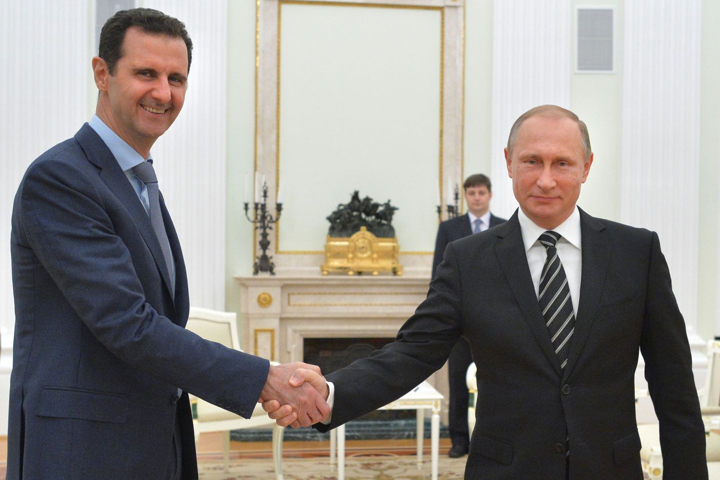 Süüria riigipea Bashar al-Assad ja Venemaa president Vladimir Putin.