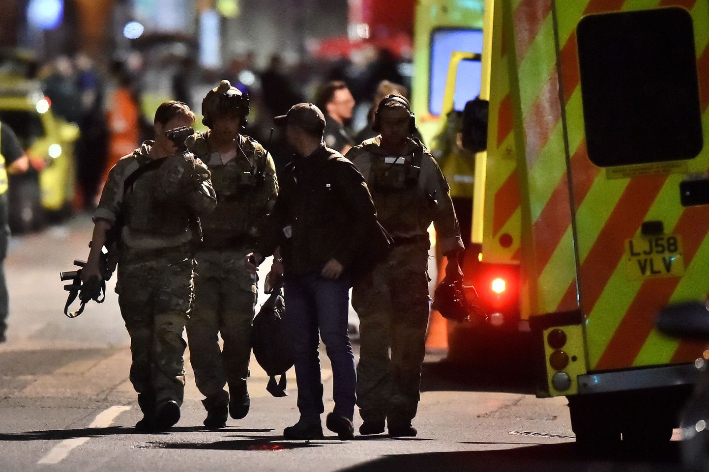 Terrorirünnak Londonis.