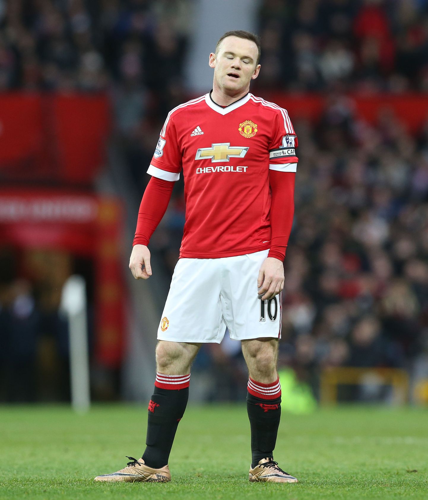 ManU kapten Wayne Rooney.