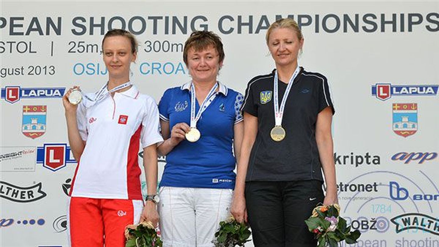 Anžela Voronova krooniti esmakordselt Euroopa meistriks.