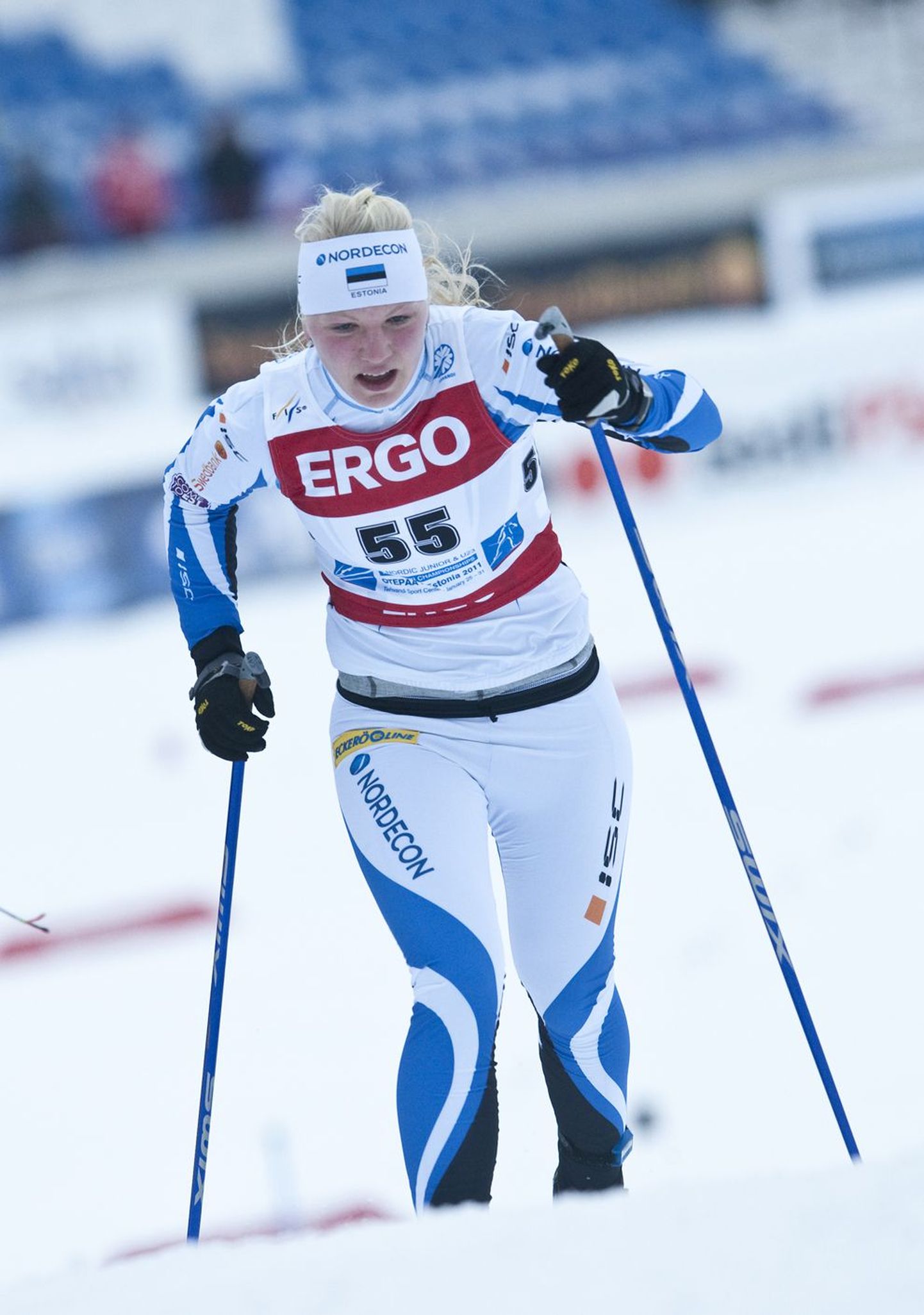 Kati Tammjärv, ainus, kes juunioride ja U23 MMil nii-öelda punktidele pääses, saades sprindis 20. koha.