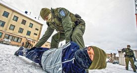 Специальное подразделение оттачивает свои навыки