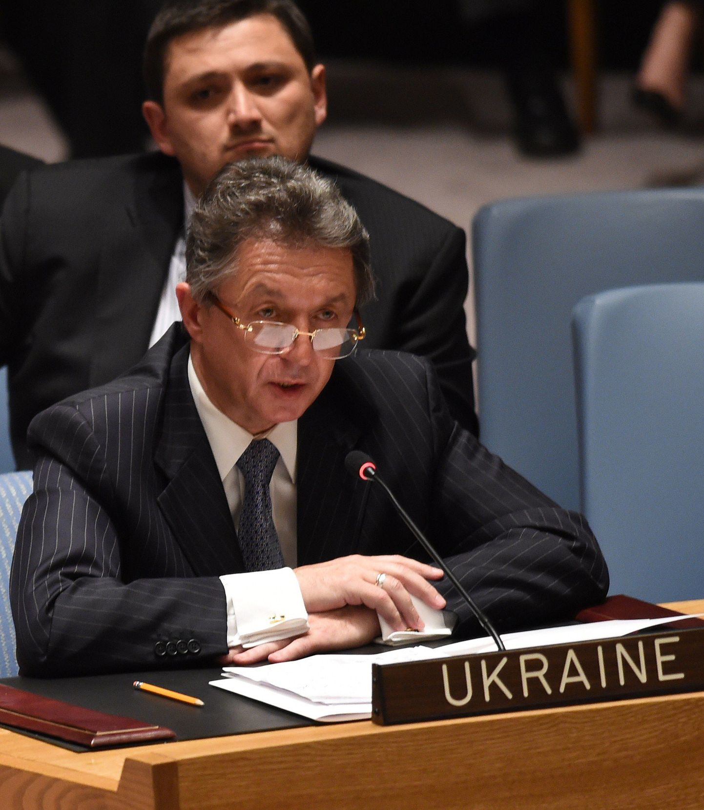 Ukraina esindaja ÜRO Julgeolekunõukogus Juri Sergejev.