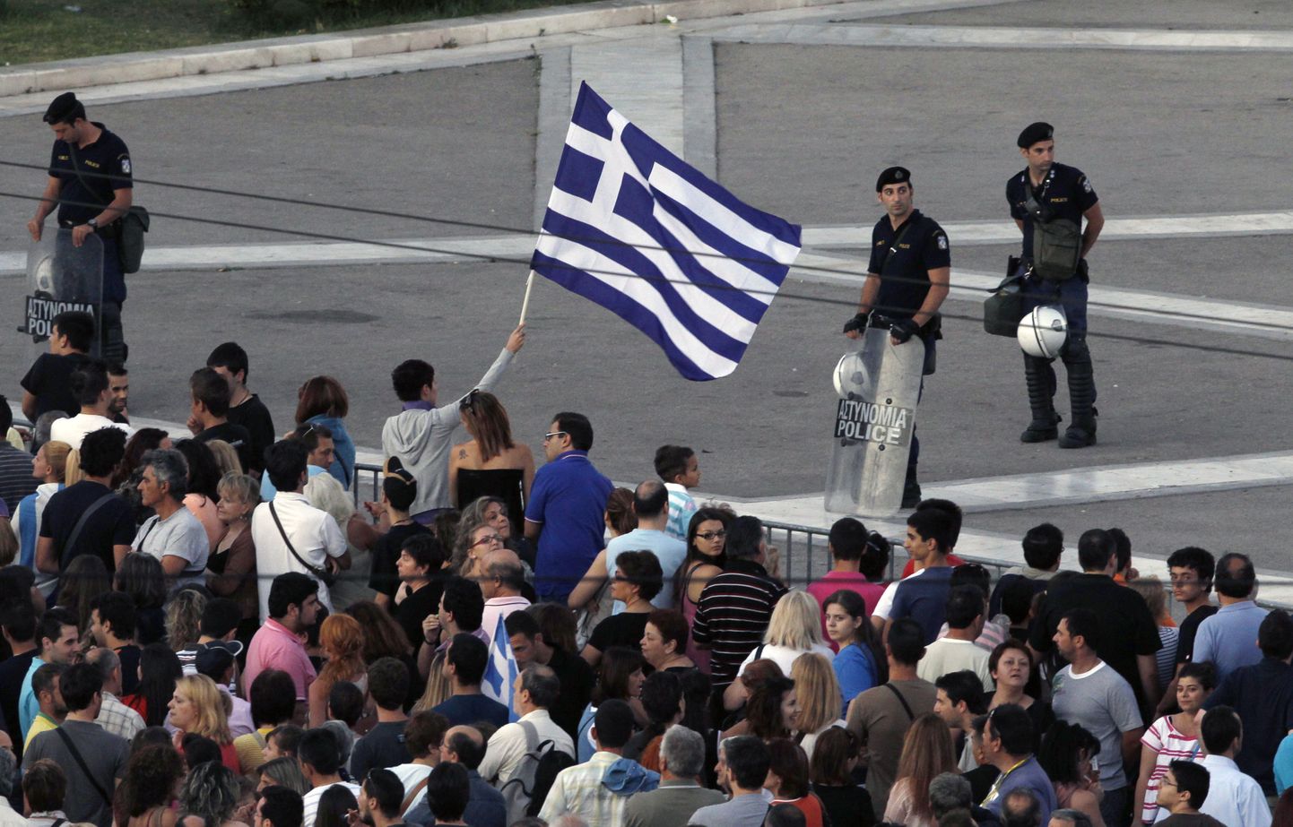 Ateenas toimunud streik.