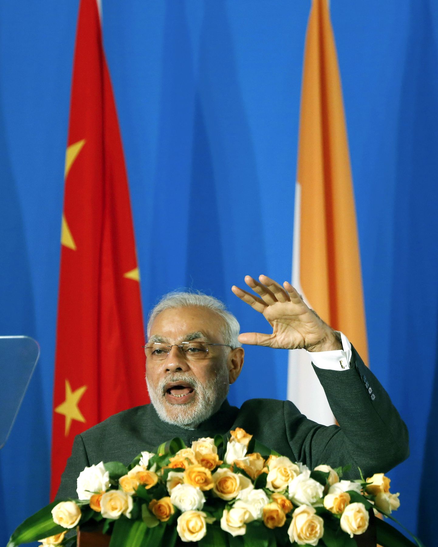 India peaminister Narendra Modi Hiina-visiidil