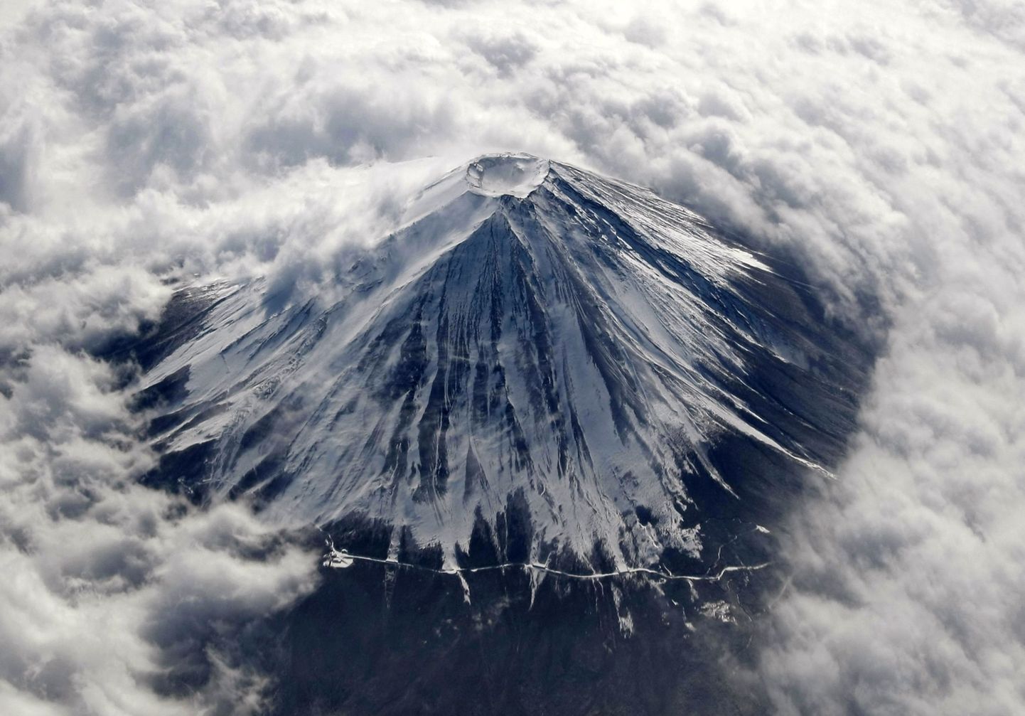 Fuji vulkaan