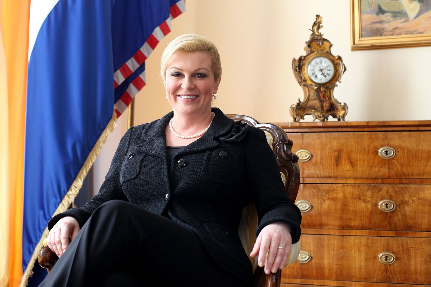 Horvaatia president Kolinda Grabar-Kitarović.