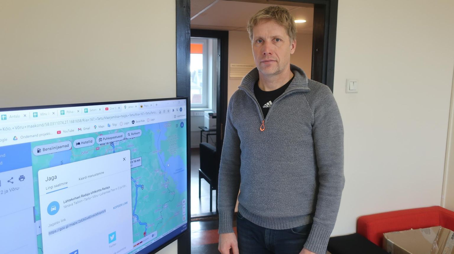 Sotsiaaltranspordi projektijuhi Arne Tilga veendumusel võiksid Põlva- ja Võrumaa asja koos edasi viia.