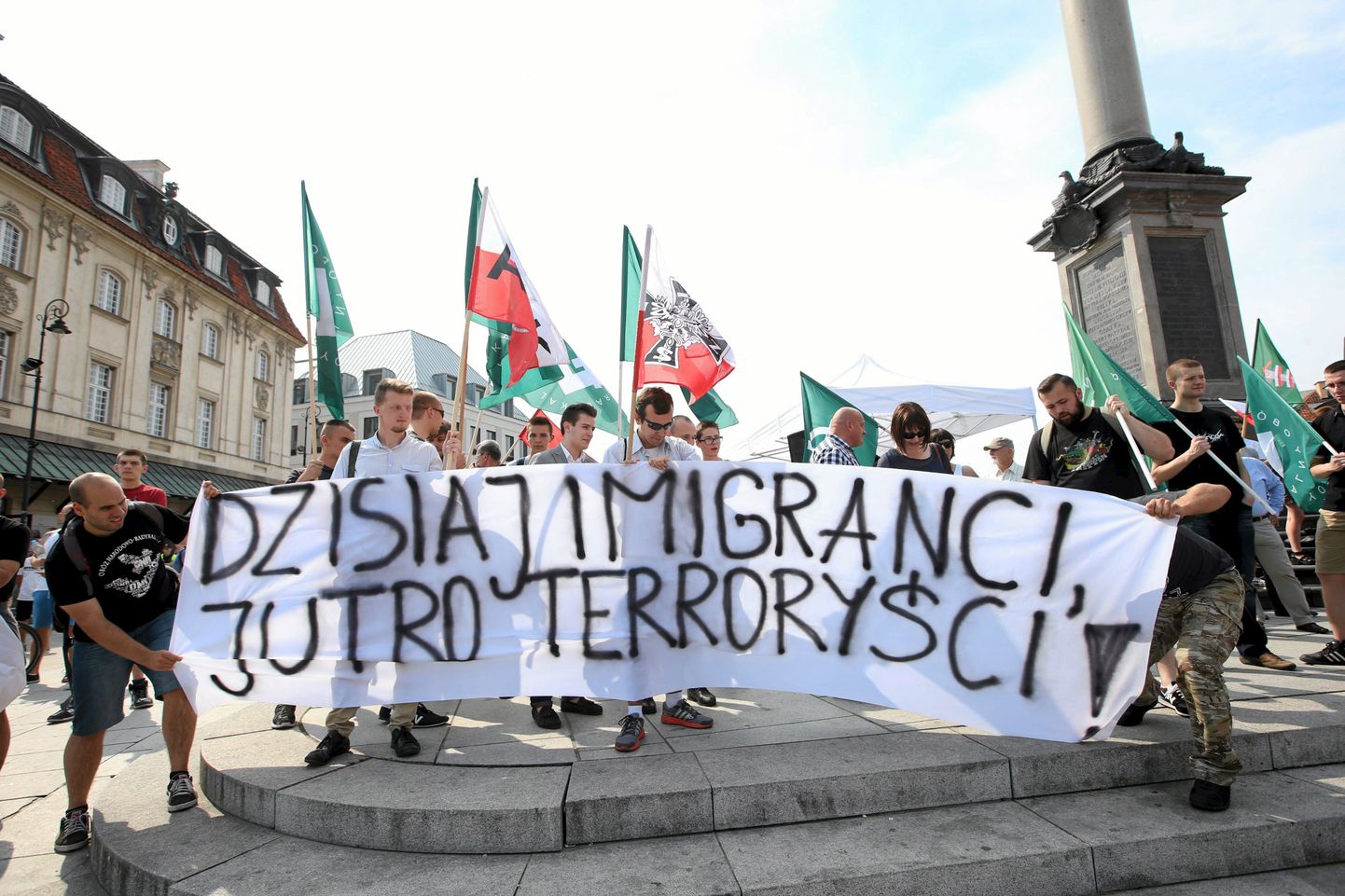 Poola migrantide vastane demonstratsioon