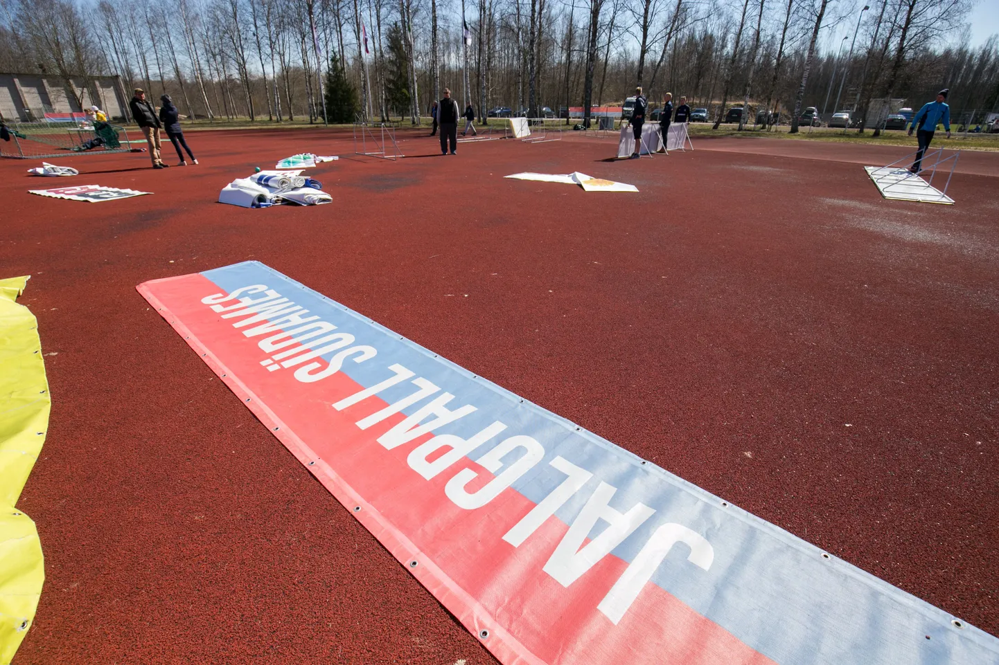 Paide linnameeskonna talgud Paide linnastaadionil ja kohalike elanike juures