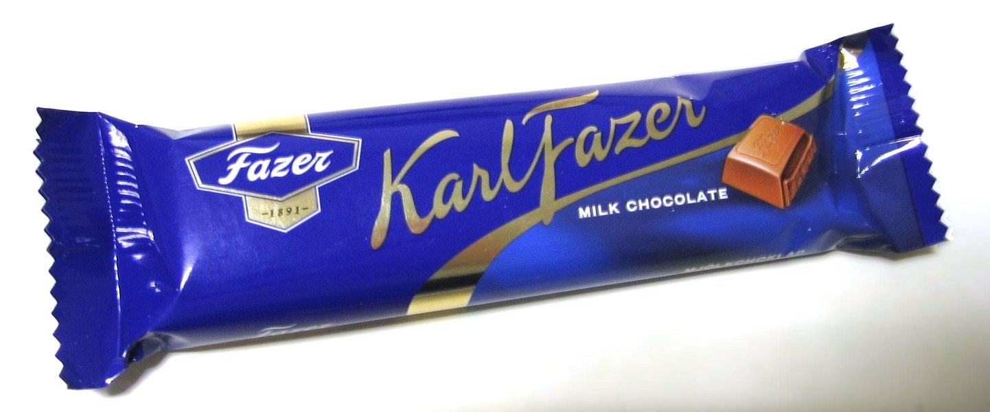 Klassikalist sinist värvi Fazeri šokolaad