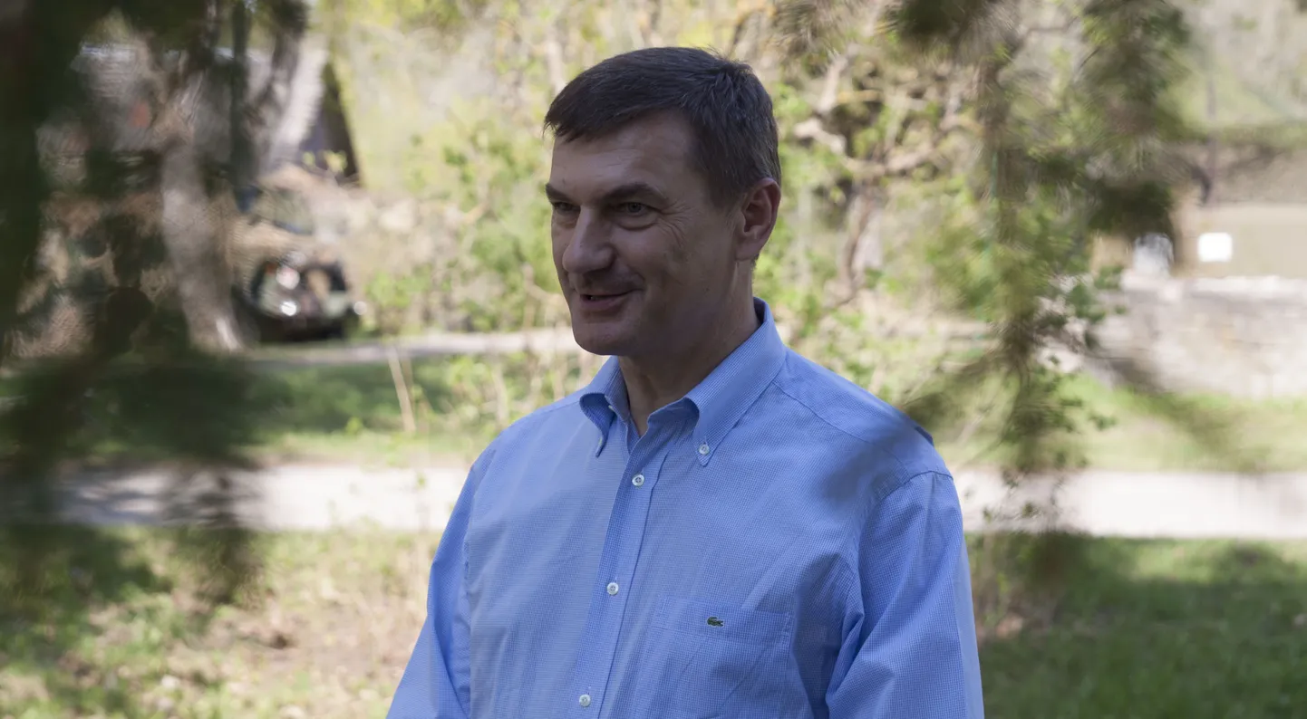 Peaminister Andrus Ansip.