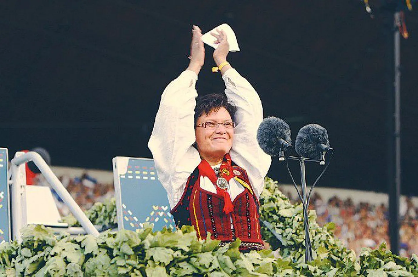 Kultuuriminister Laine Jänes.