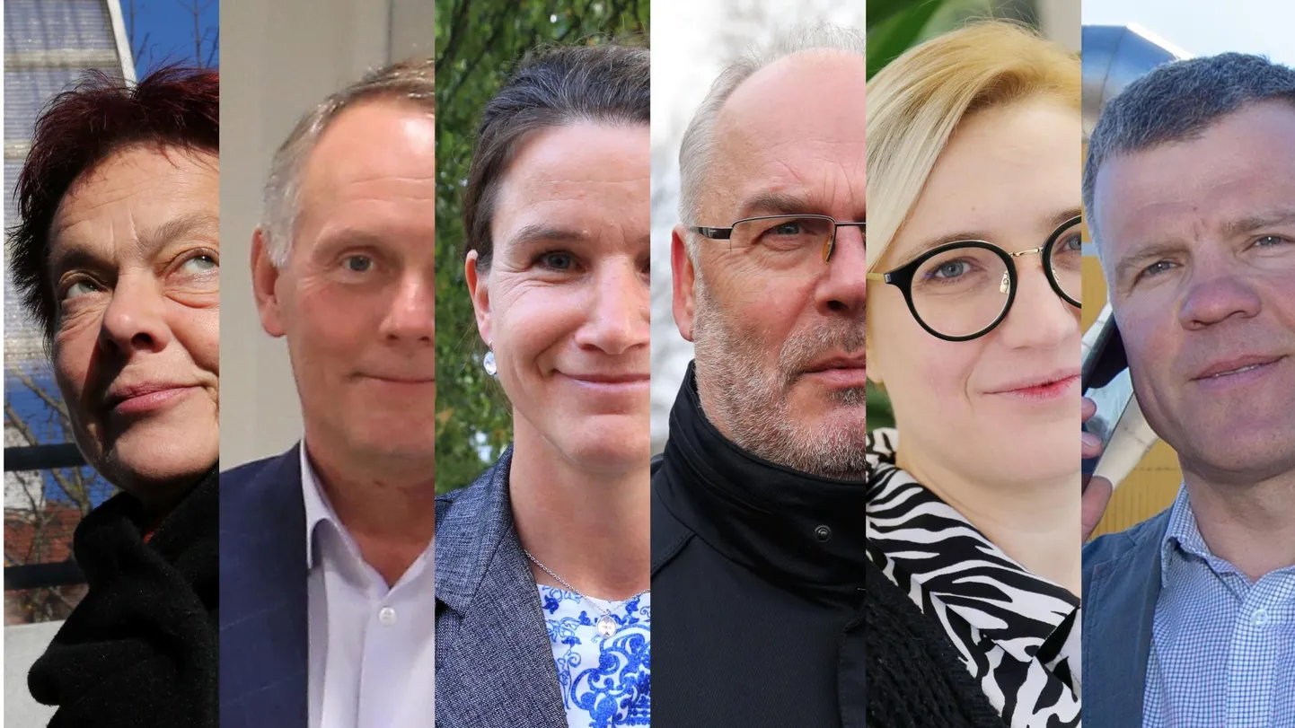 Krista Aru (vasakult), Andres Dvinjaninov, Aune Valk, Alar Karis, Gea Kangilaski ja Toomas Kapp