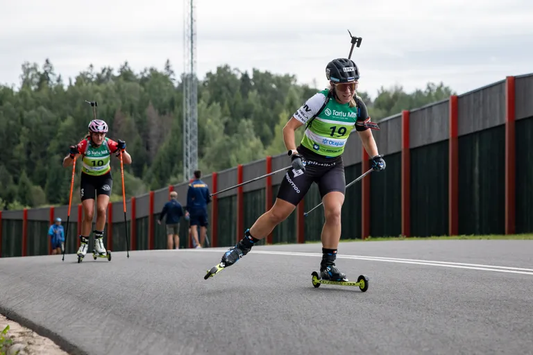 Johanna Talihärm (number 19) on terve suve üksi treeninud, kuid see suvi on olnud talle vaimselt palju parem.