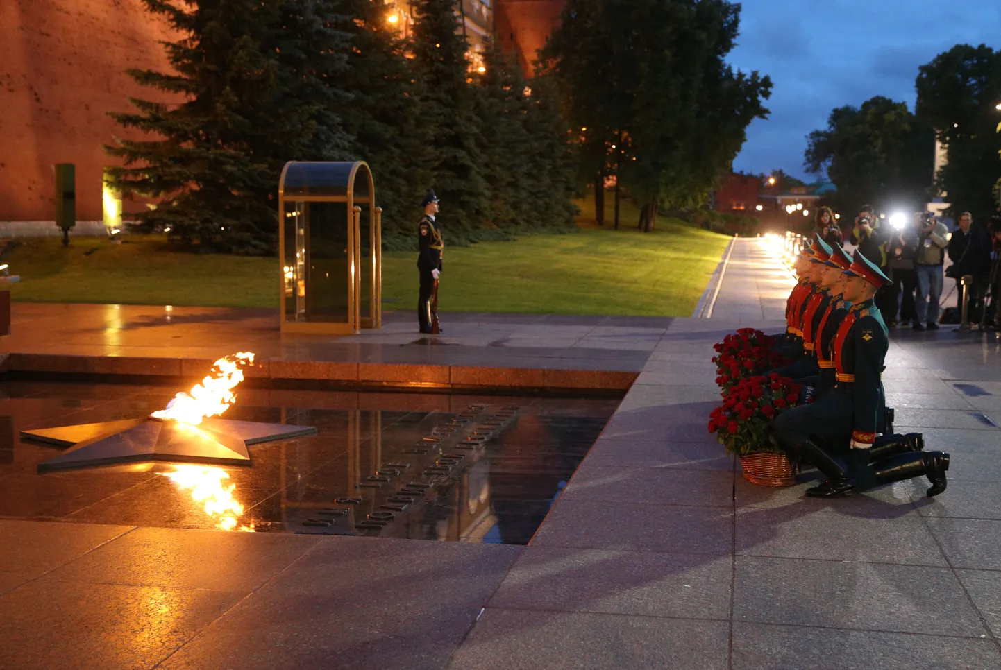 Tundmatu sõduri haud Moskvas.