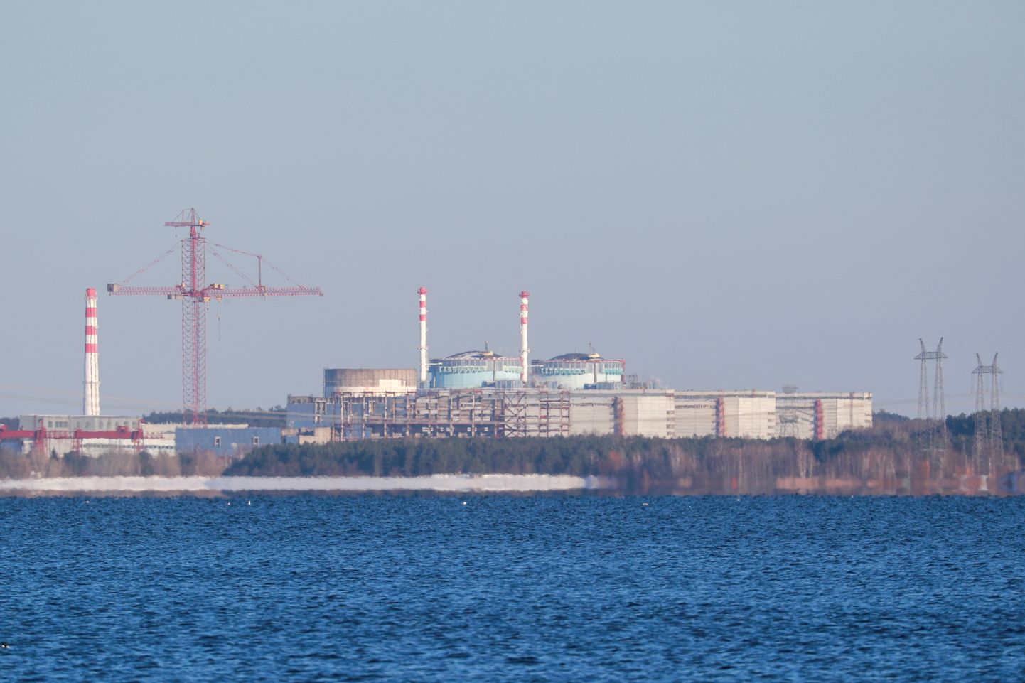 Hmeļnickas atomelektrostacija Ukrainas rietumos.