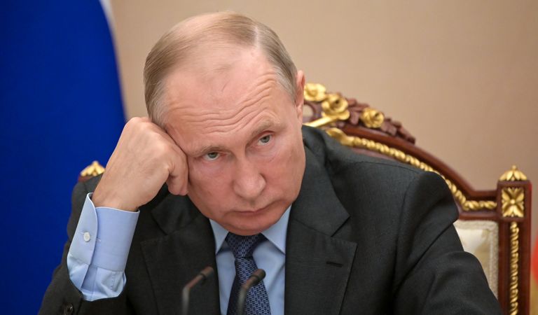 Venemaa president Vladimir Putin 9. oktoobril Kremlis kohtumisel valitsusliikmetega