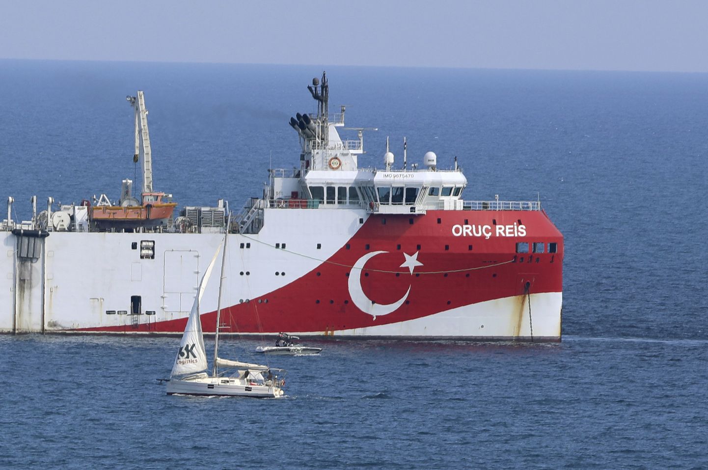 Türgi uurimislaev Oruc Reis Antalya ranniku lähistel 13. september 2020.