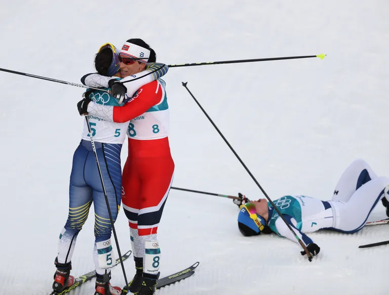 Esiplaanil võitjad, tagaplaanil Pärmäkoski