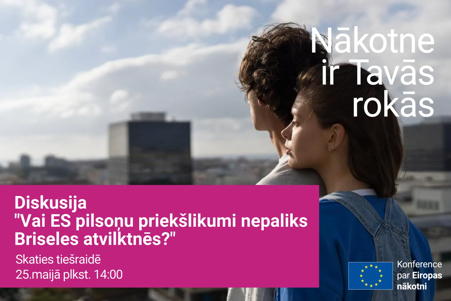 Diskusijas "Vai ES pilsoņu priekšlikumi nepaliks Briseles atvilktnēs?" ilustratīvais foto.