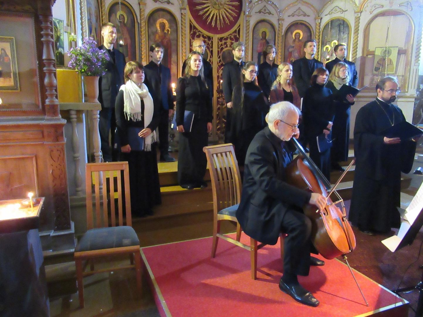 Pootsi-Kõpu kirikus toimuvad David Oistrahhi festivali Musica Hymnise sarja kontserdid, mille kunstiline juht on tšellist Allar Kaasik. Viimati esines ta seal koos Peterburi kammerkooriga.