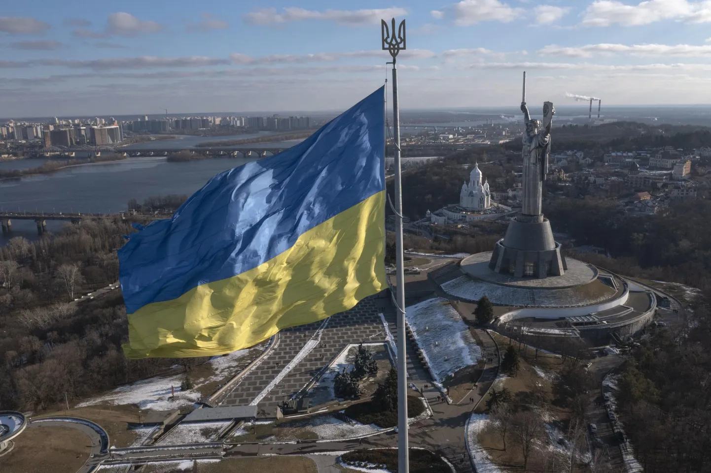 Ukraina lipp.