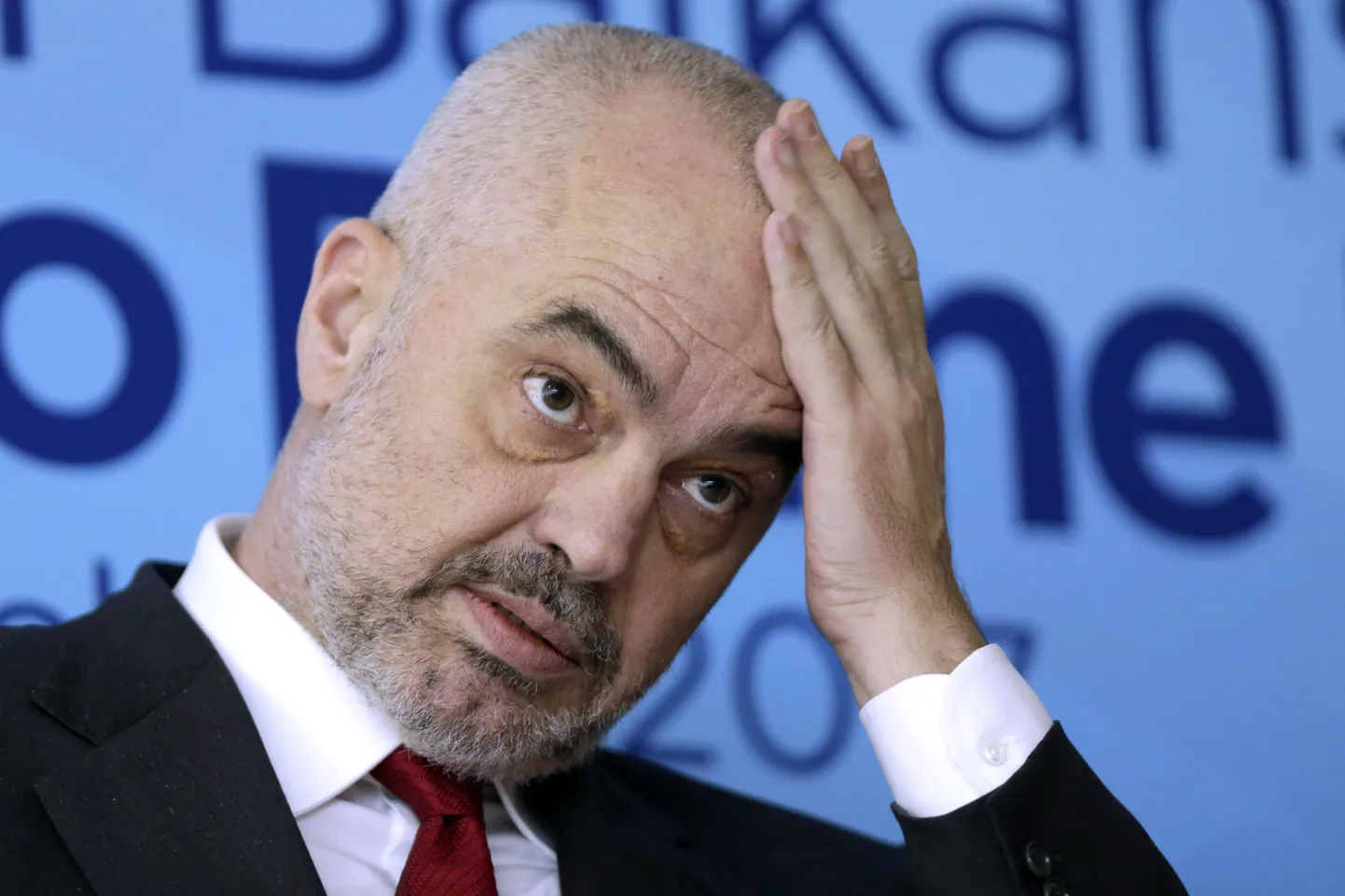 Albaania peaminister Edi Rama.