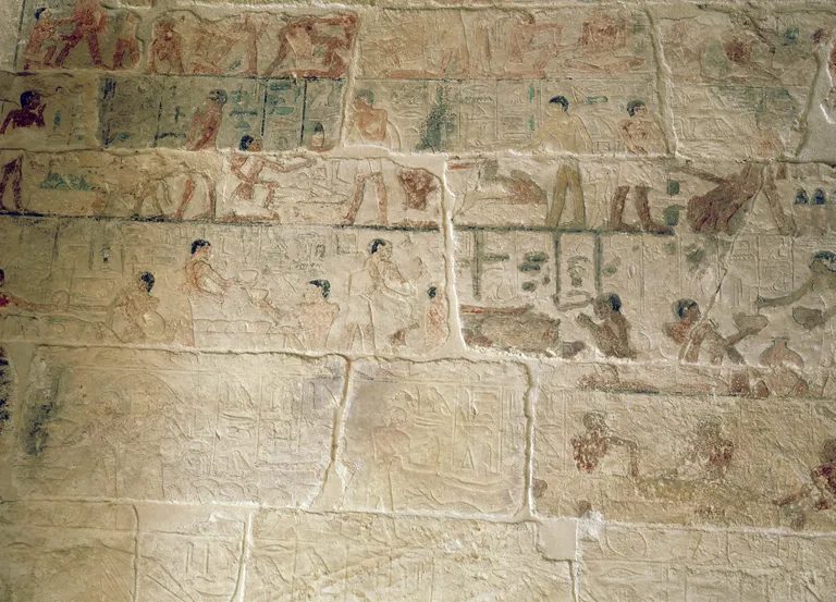 Vana-Egiptuse matmispaiga reljeef / Scanpix