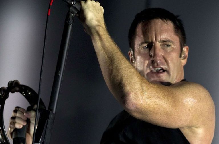 "Nine Inch Nails" solists Trents Reznors