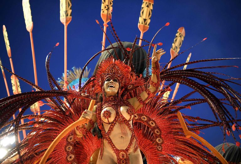 Rio karneval 2020. aasta veebruaris.