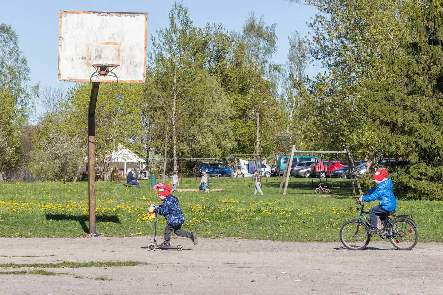 Praegu näeb Tammiku südames asuv plats välja niimoodi. Paari kuu pärast on siin aga hoopis teine pilt.