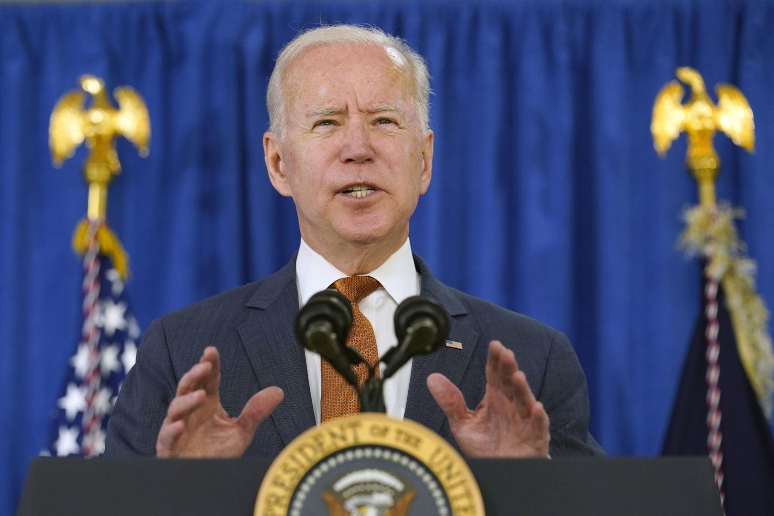 Ameerika Ühendriikide president Joe Biden. FOTO: Susan Walsh/AP/Scanpix