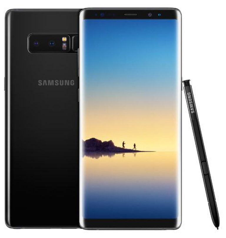 Samsung Galaxy Note8 чёрного цвета