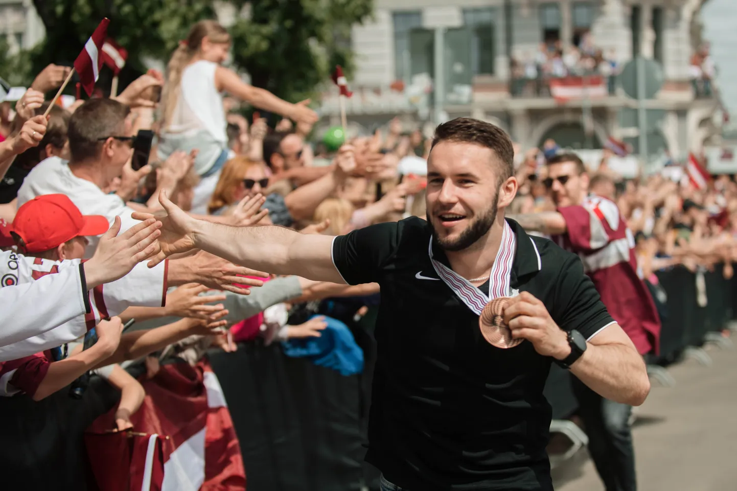 Latvijas hokejists Mārtiņš Dzierkals