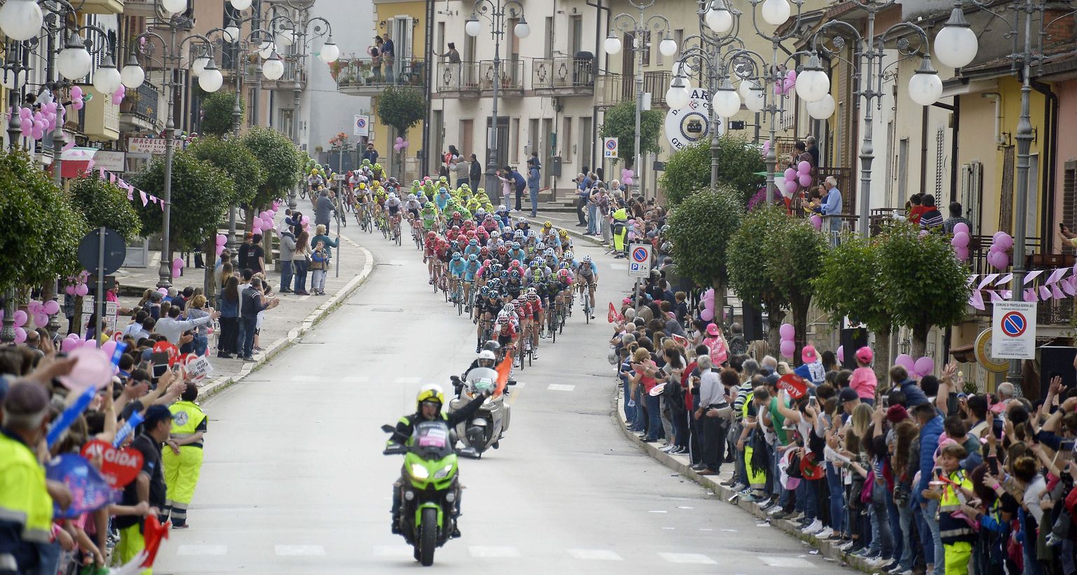 Гонка Giro d'Italia.