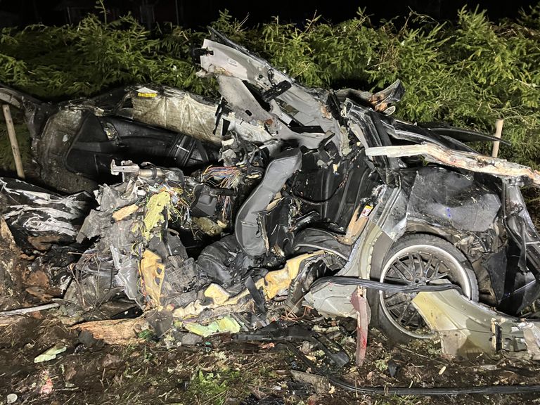 Автомобиль BMW попал в дорожно-транспортное происшествие на шоссе Таллинн-Рапла-Тюри.