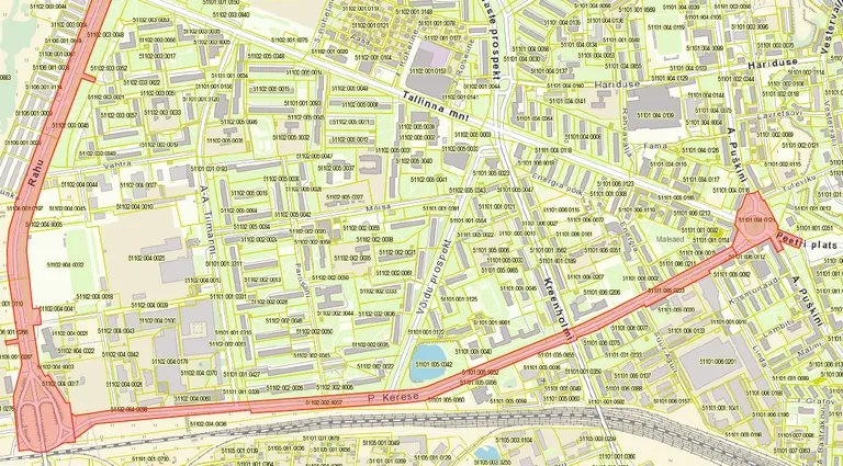 Реконструкция транзитной дороги TEN-T в Нарве.
